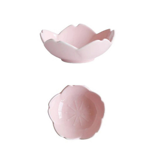 Sakura ceramic saucer, 2.95 in
