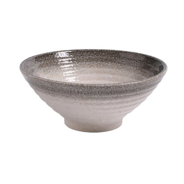 Mino ceramic bowl, 9.37x3.78 in