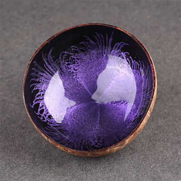 Fantasy coconut bowl, 4.72-5.9 in