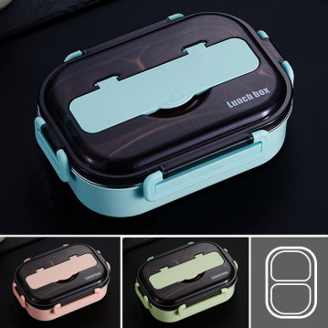 Bento 2-compartment lunch box