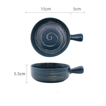 Swirlies ceramic bowl with... 2