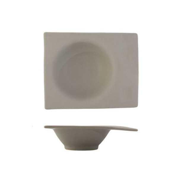 Kalap Series ceramic bowl, 7.09x1.97 in