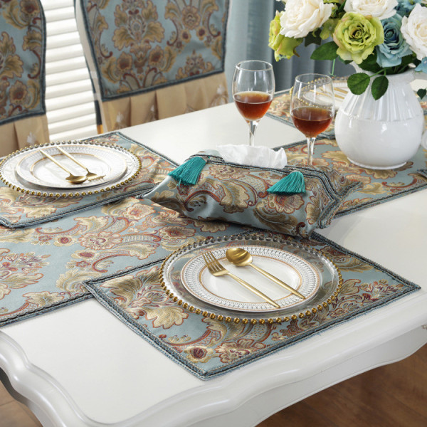 Josephine fabric placemat, 11.02x14.96 in