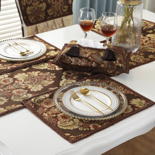 Josephine fabric placemat, 11.02x14.96 in