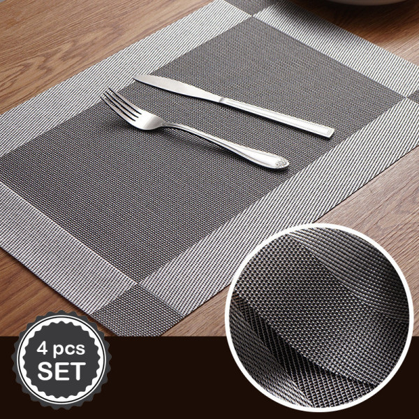 Sabadel PVC placemats set, 4 pcs