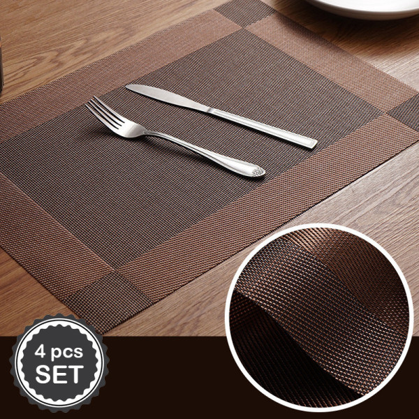 Sabadel PVC placemats set, 4 pcs