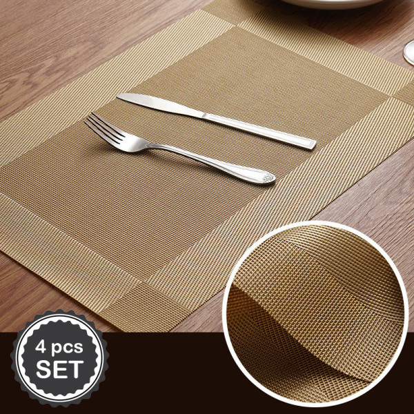 Sabadel PVC placemats set, 4 pcs