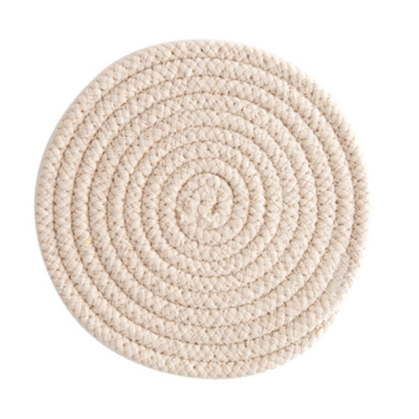 Novalis cotton round placemat, 7.09 in