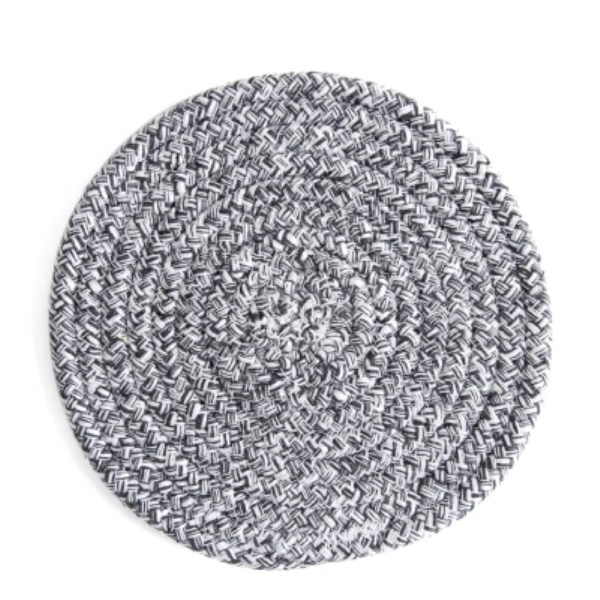 Novalis cotton round placemat, 7.09 in
