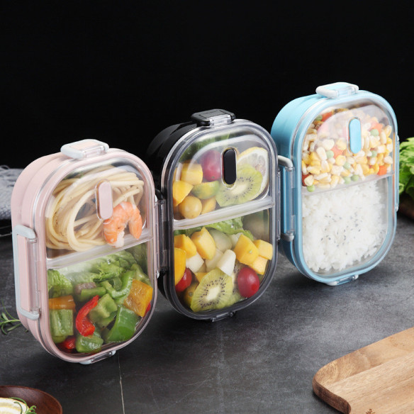 Ninty 1-tier stainless steel lunch box