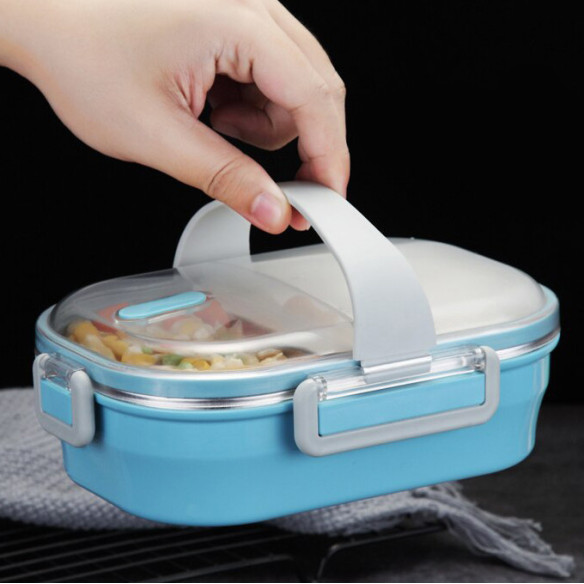 Ninty 1-tier stainless steel lunch box