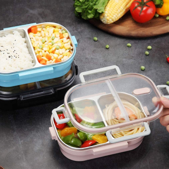 Ninty 1-tier stainless steel lunch box