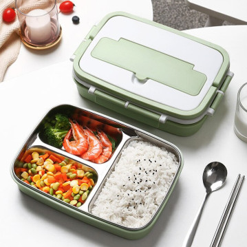 Nabu 3-compartment lunch box