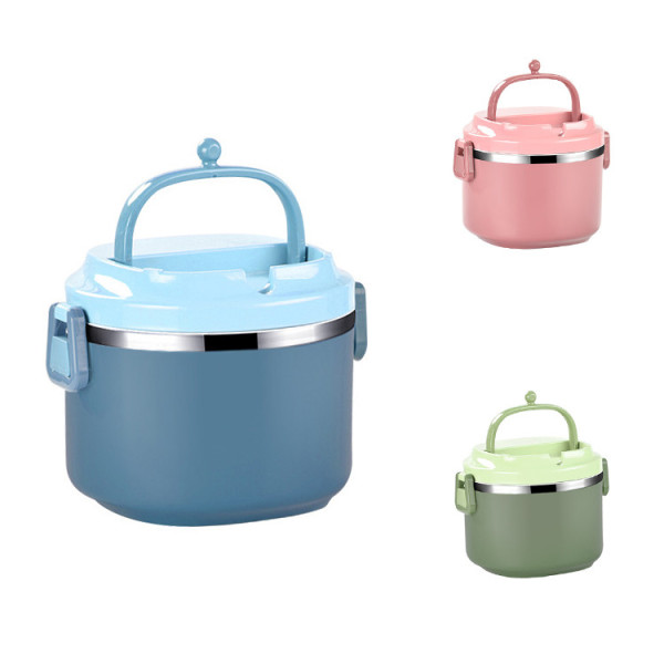 Bombollo 1-tier round lunch box