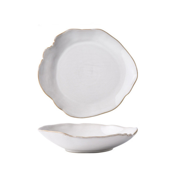 Melilla ceramic deep plate, 8,07 in