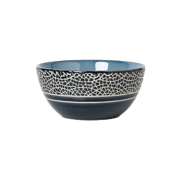 Tarrasa ceramic bowl, 5.9x2.95 in