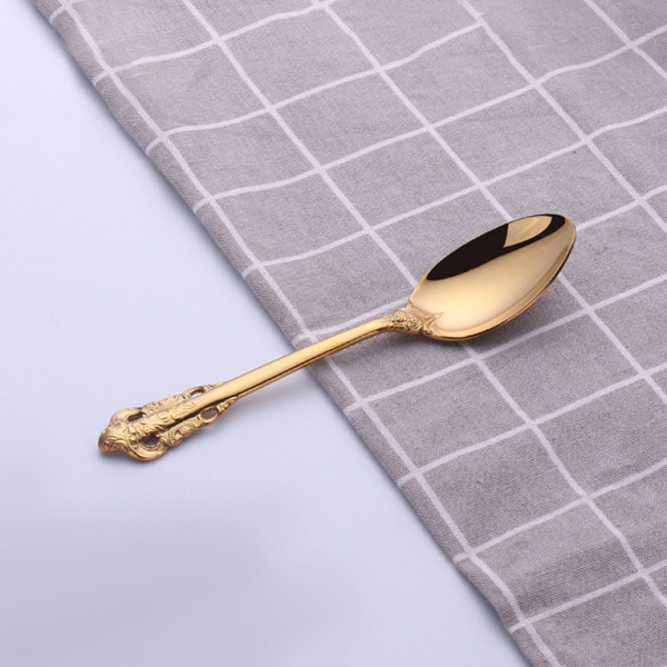 Versailles stainless steel tea spoon, 6.3 in