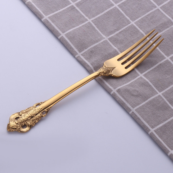 Versailles stainless steel table fork, 7.87 in