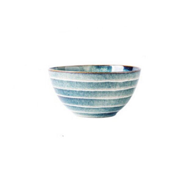 Tagawa handmade ceramic noodle bowl, 6.61x4.43 in