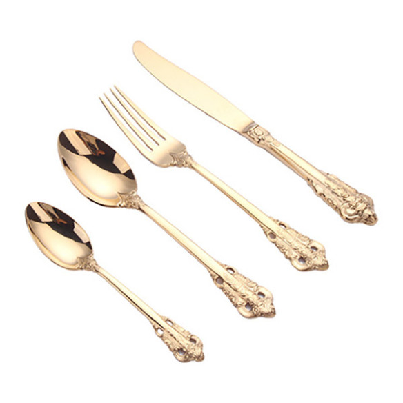 Versailles 4 pcs flatware set, stainless steel