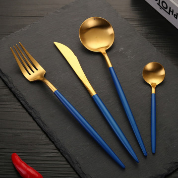 Tokyo Gold 4 pcs flatware...