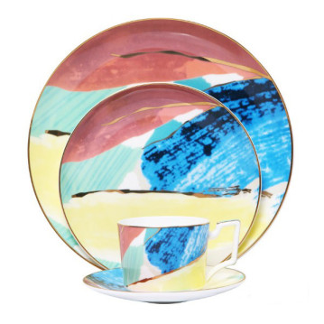 Watercolor Field 4 psc set,... 2