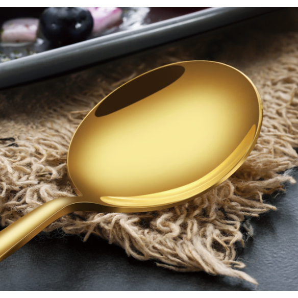 Tokyo Gold 4 pcs flatware set, stainless steel