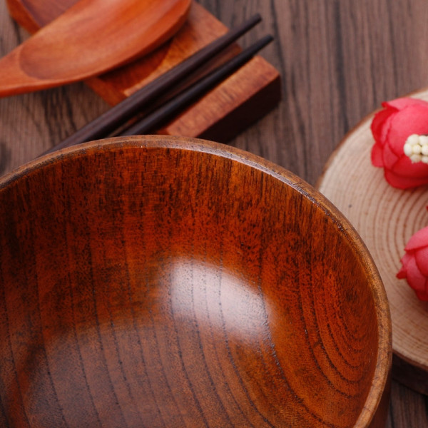 Tokki wooden bowl, 4.65x2.64 in Tokki wooden bowl, 4.65x2.64 in