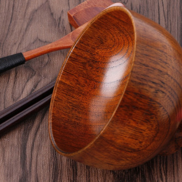 Tokki wooden bowls set, 4 pcs 2