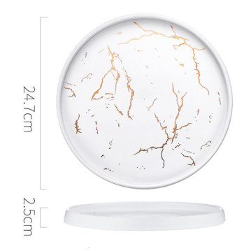 Bersy White ceramic plate,... 2