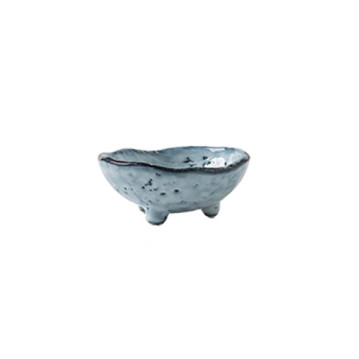 Okki ceramic saucer, 3.5 in