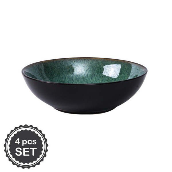 Folkor ceramic bowls set, 4 pcs