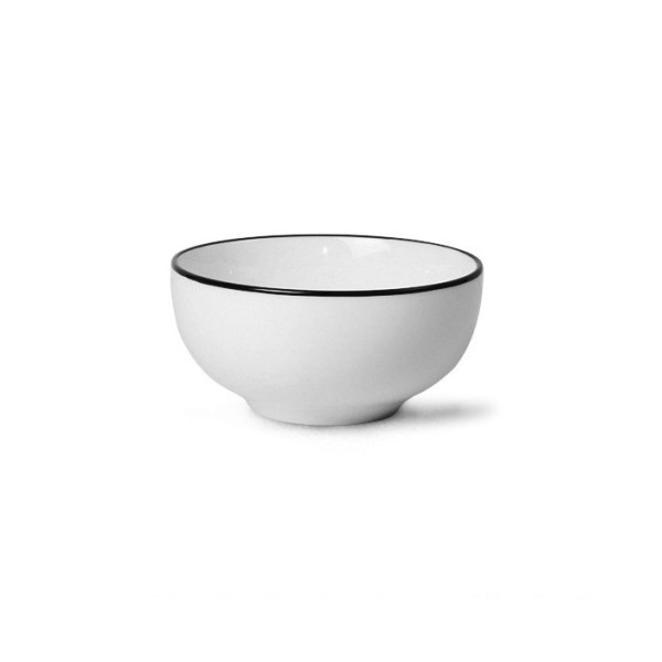 Abby ceramic bowl, 4.53x2.16 in