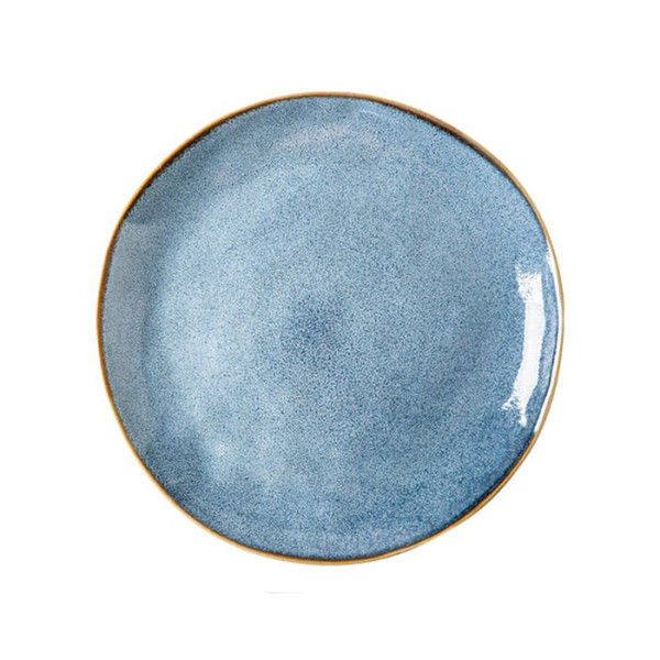 Crystalline ceramic plate, 8.27 in