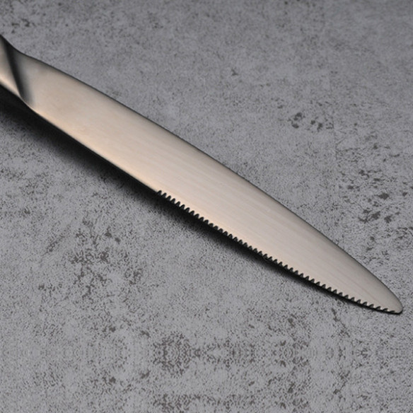 Busan stainless steel table knife, 10.04 in