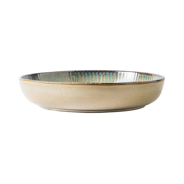 Ingrid ceramic salad bowl, 9.33x1.97 in