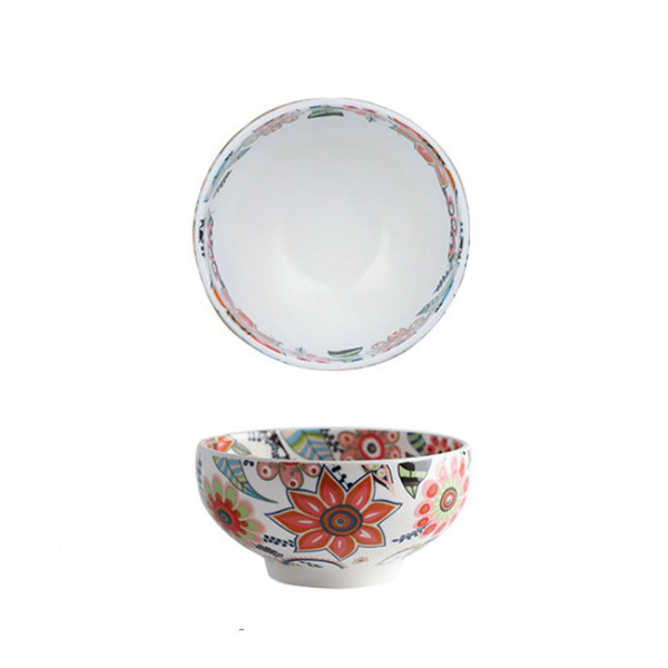 Clercie small ceramic bowl, 4.45x2.17 in