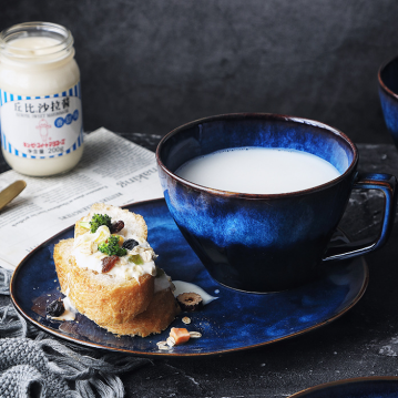 Lazuli ceramic plate, 9.05 in 2