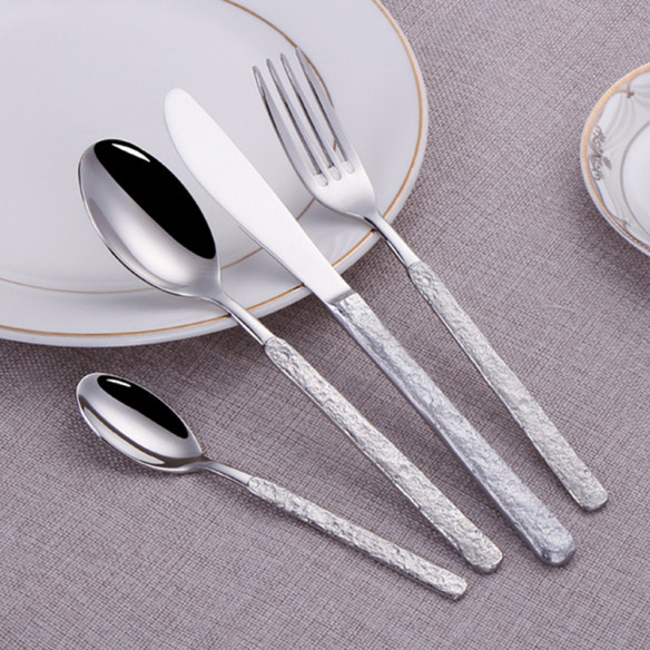 Viking Bright 4 pcs flatware set, stainless steel