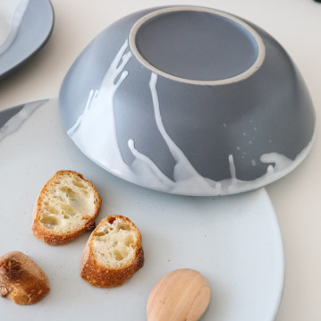 Paloma deep ceramic bowl,... 2