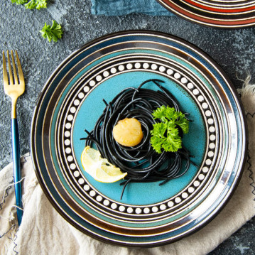 Varanasi Blue large ceramic... 2