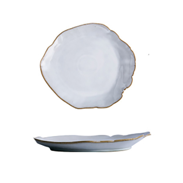 Palermo ceramic dinner plate, 8.86 in