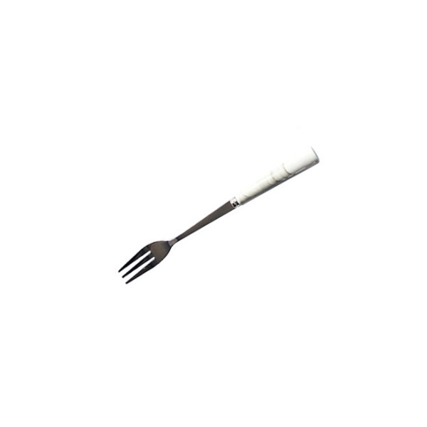 White Marble dessert fork, 5.7 in