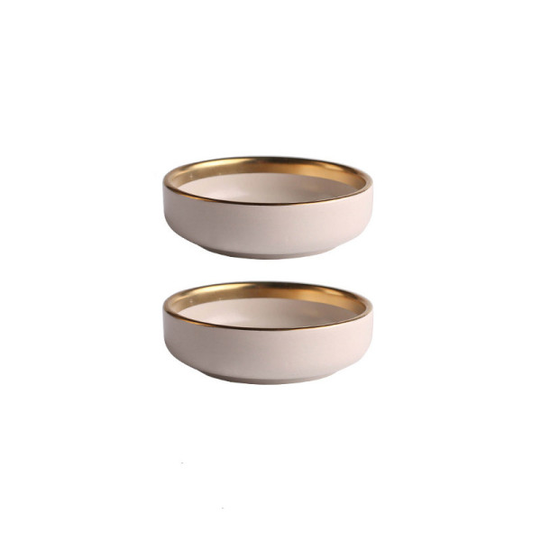 Elissa Grey saucers 2 pcs, 3.46x1.14 in