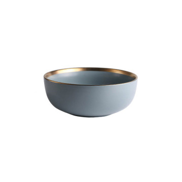 Elissa Blue ceramic bowl,...