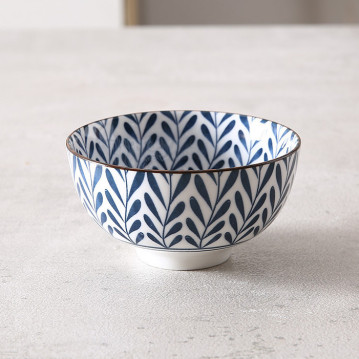 Takasaki Leaf ceramic bowl,...