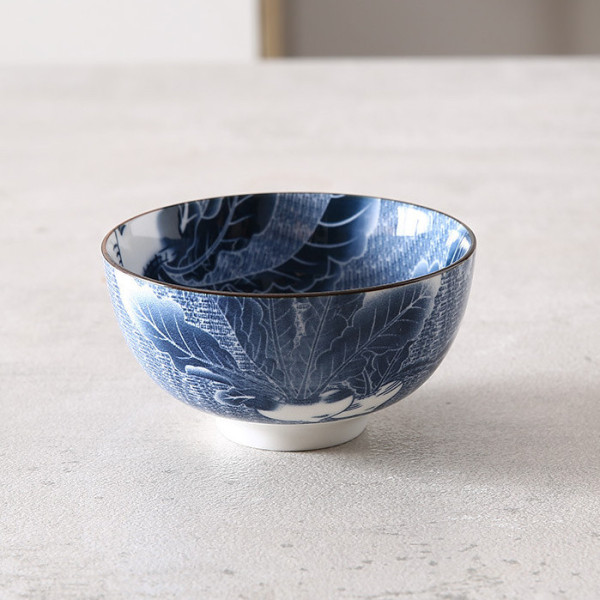 Takasaki Turnip ceramic bowl, 4.49 in