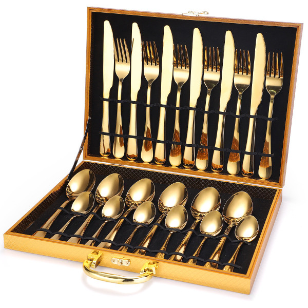 Symphony 24 pcs flatware set + gift case