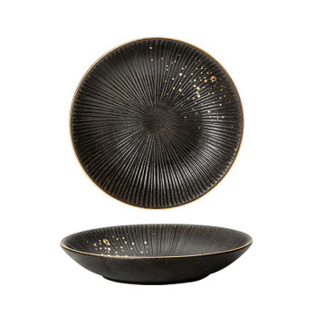 Sigrid deep ceramic plate,...