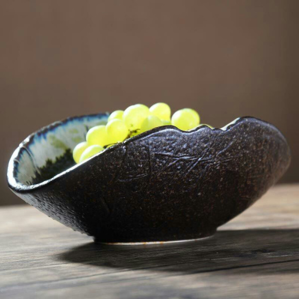 Bounty ceramic bowl, 6.38x2.83 in